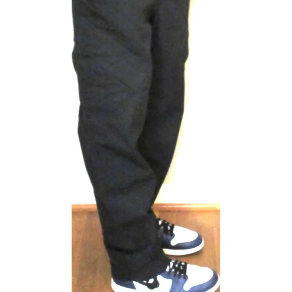 Jordan Men's MJ Chicago Cotton Cargo Casual Air Jordan Logo Pants Black NWT